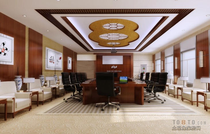 三樓會議室裝修效果圖與裝飾工程設(shè)計指南